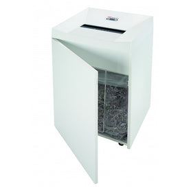 HSM Classic 125.2 High Security Cross Cut Shredder Level 6/P-7 Door Open