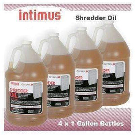 Intimus 78839 Shredder Oil (4 x 1 Gallon Jug) Supplies Intimus