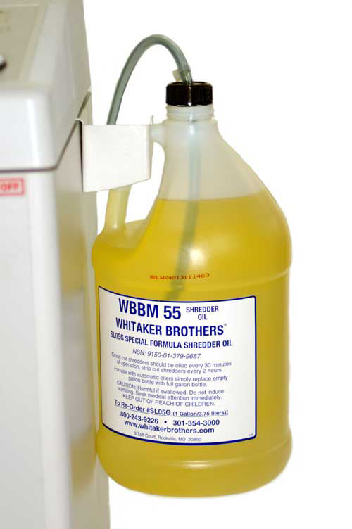 HSM Shredder Oil - 1 Gallon Bottle